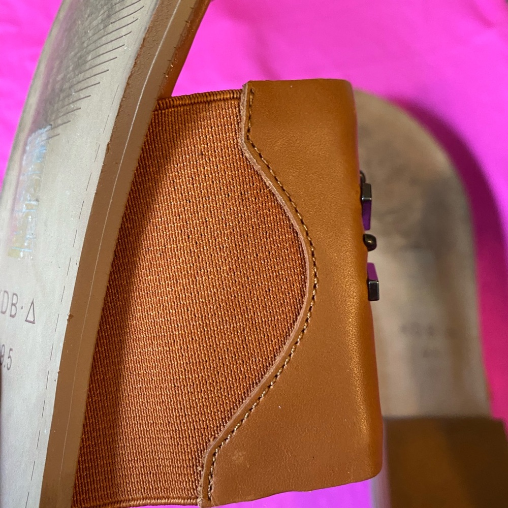 Kelsi Dagger Brown Studded Sandals - Picture 5 of 6